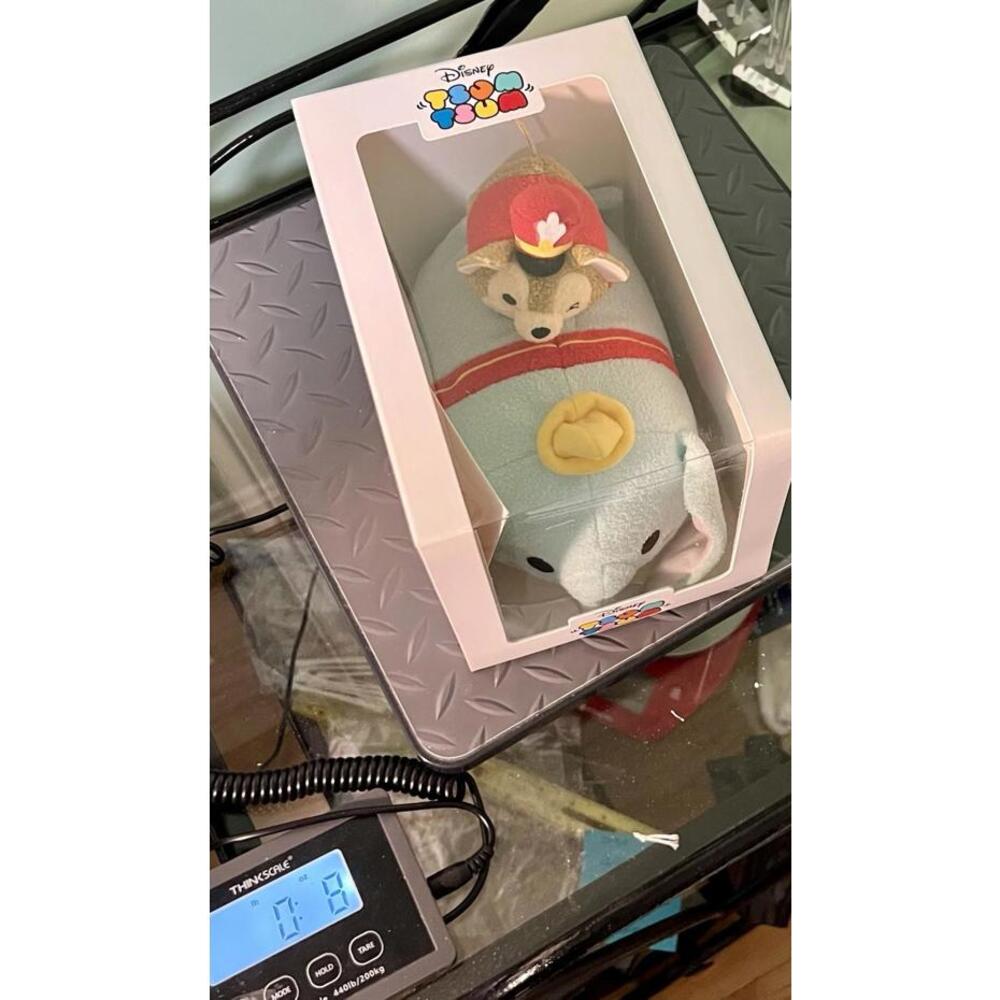 NIB Disney 2016 Tsum Tsum Timothy Q. Mouse & Dumbo Plush Set, 8x5.5x6.5” - Picture 9 of 9